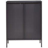 Premier Housewares Siva jeklena vitrina 80x102x40 cm Acier – | Shoptok.si