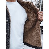 DStreet Ocieplana kurtka męska jeansowa czarna | shoptok.hr