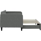  Dnevni krevet na razvlačenje bez madraca tamnosivi 80x200 cm | shoptok.hr