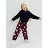 Jogger trenirka hlače od flisa Hello Kitty