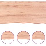 Stolna ploča svjetlosmeđa 120x60x(2-6) cm obrađena hrastovina | shoptok.hr