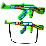 Pixel puška z orožjem svetlobe zvoki laser zelena 45 cm Cene