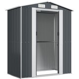  Vrtno spremište antracit 192x108x223 cm od pocinčanog čelika | shoptok.hr