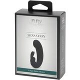 Fifty Shades of Grey Sensation - vibrator za klitor (crni) | shoptok.hr