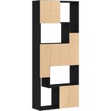  Biblioteka crni hrast 67x24x161 cm Inženirsko drvo | shoptok.hr