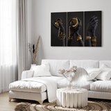  Slika - Midass Touch (3 Parts) 90x60 Na talijanskom platnu | shoptok.hr
