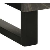  Komoda crna 40x33x75 cm Puno drvo Mango | shoptok.hr