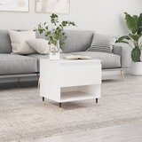  Stolić za kavu bijeli 50 x 46 x 50 cm od konstruiranog drva | shoptok.hr