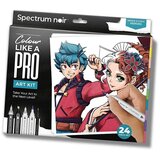 Ilustracija art kit MANGA A COMIC HEROES KORIŠĆENO Cene