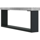  Visoka komoda siva betona 34 5x34x180 cm od konstruiranog drva | shoptok.hr