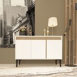 Woody Fashion Asude - White, Sapphire Oak WhiteSapphire Oak Console