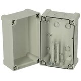 Fibox Enclosure, ABS, metric knock-outs Grey cover 5814062 univerzalno kućište 187 x 122 x 130 ABS svijetlosiva (RAL 7035) 1 St. | Eponuda.ba