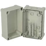 Fibox Enclosure, ABS, metric knock-outs Grey cover 5814062 univerzalno kućište 187 x 122 x 130 ABS svijetlosiva (RAL 7035) 1 St.