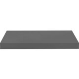  Plutajuće zidne police 2 kom sjajne sive 50 x 23 x 3 8 cm MDF | shoptok.hr