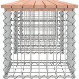  Vrtna klupa s gabionskim dizajnom 203x44x42 cm drvo duglazije | shoptok.hr