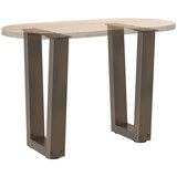  Noge za klub stolić V-oblik 2 kom Prirodni čelik 28 x (42-43,3) cm Čelik | shoptok.hr