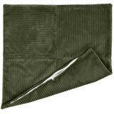  Presvlaka za jastuk 6 pcs ALMELO Zelena 70 x 70 cm Kord - Zelena 70 x 70 cm 6 | shoptok.hr