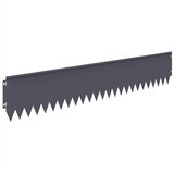  Ograda oko Travnjaka 10 pcs 103 x 20 cm Čelik Antracit | shoptok.hr