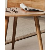 Kave Home Pomoćni stolići u setu 2 kom od masivnog bagrema 60x61 cm Duvani – | shoptok.hr