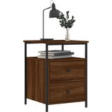 vidaXL Noćni ormarići 2 kom boja hrasta 44x45x60 cm konstruirano drvo | shoptok.hr