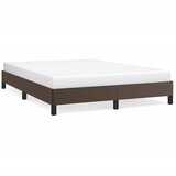 The Living Store Posteljni okvir rjav 140x200 cm umetno usnje - Posteljni Okvir, (21525525) | Shoptok.si
