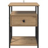  Noćni ormar Umjetnički hrast 40 x 42 x 55 cm Konstruirano drvo | Eponuda.com