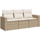  3-dijelni set vrtnih sofa od poliratana s jastucima bež | shoptok.hr
