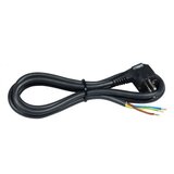 COMMEL ZAGREB D.O.O. Prikljucni kabl 16A 250V 3500W, crni, 1,5m H05VV-F 3G1,5 | Eponuda.com