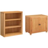  Set namještaja za pohranu 2 kom. Smeđa 80 x 50 x 160 cm | shoptok.hr