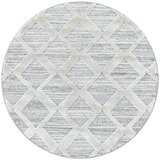 Ayyildiz Carpets Svijetlo sivi okrugao tepih ø 80 cm Pisa – Cijene