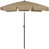  Suncobran za plažu smeđesivi 180 x 120 cm | shoptok.hr