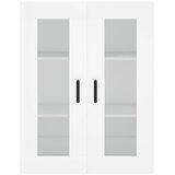  Visoka komoda bijela 69,5x34x180 cm konstruirano drvo | shoptok.hr