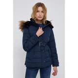 Pepe Jeans Pernata jakna FRIDA za žene, boja: tamno plava, za zimu | shoptok.hr