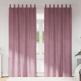  Zavjese za zamračivanje 2 pcs Tamno ružičasta 140 x 225 cm | Eponuda.ba