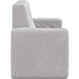  Otroški kavč svetlo siv mehak pliš | Shoptok.si