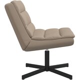  Stolica na kotačiće Boja cappuccina 63 x 75 x 76 cm PU | shoptok.hr