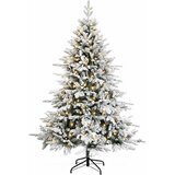  Umjetno božićno drvce s nogom 120 cm 150 LED lampica | shoptok.hr