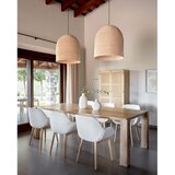 Kave Home Blagovaonski stol u dekoru hrasta u prirodnoj boji 110x220 cm Deyanira – | shoptok.hr