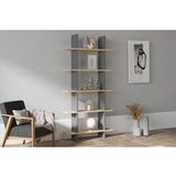 Hanah home Lina SapphireAnthracite Bookshelf
