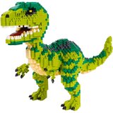  Kockice za slaganje dinosaura sa 1457 elemenata - zeleni Slike