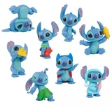 Igračka Stitch set figura 8 kom.