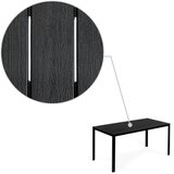 Modern Home stol za terasu 156 x 78 cm crni | shoptok.hr