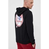 47 Brand Pulover MLB New York Yankees moški, črna barva, s kapuco | Shoptok.si