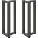  Noge za barski stol T-oblika 2 kom antracit 40x35x(100-101) cm čelik | shoptok.hr