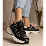 Gemre Black women's sports sneakers Maurita Cene