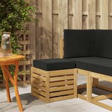  Zunanji stolček klop Bela 43 x 43 x 45 cm Masiven les akacije, (5000300759) | Shoptok.si