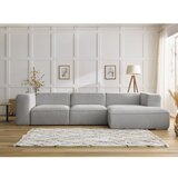 Bobochic Paris Svijetlo siva kutna garnitura od bouclé tkanine (s desnim kutom) Zephyr – | shoptok.hr