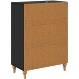 Ormar s ladicama Crna 66 x 34 5 x 90 cm Konstruirano drvo - Crna | shoptok.hr