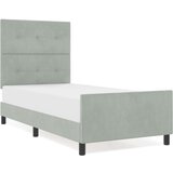  Svjetlosiva Velvet Krevetna Okvir 80x200 cm | shoptok.hr