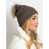 Wool Fashion Italia Cap-AT-CZ-173501.44-dark brown | Shoptok.si
